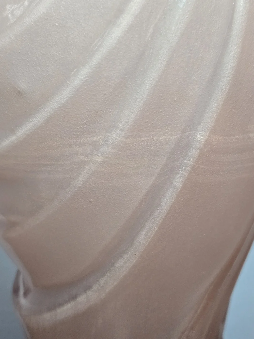 Vintage Teleflora Pink Opaque Draped Glass Flower Vase Swirled 8” Elegant Drape
